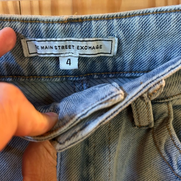 The Main Street Exchange Midi Denim Skirt - Picture 3 of 4